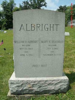 Mary E. <I>Seachrist</I> Albright 