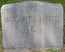 Margaret Gertrude “Mog” <I>Fowler</I> Barrett 