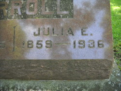Julia Elizabeth <I>Haley</I> Carroll 