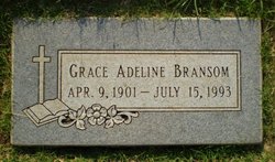 Grace Adeline <I>Watters</I> Bransom 