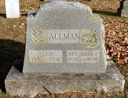 Rev John Franklin Allman 
