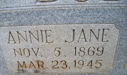 Annie Jane <I>Dear</I> Bobbitt 