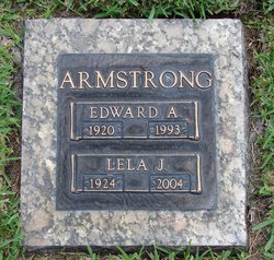 Mrs Lela J. <I>Enoch</I> Armstrong 