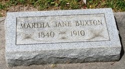 Martha Jane Buxton 