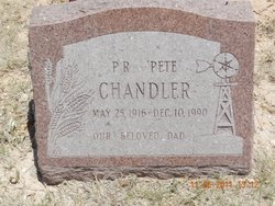 P R “Pete” Chandler 