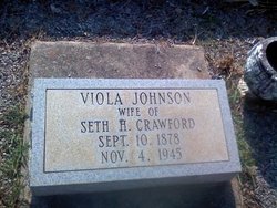Viola Inez <I>Johnson</I> Crawford 