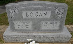 Patsy <I>Bridger</I> Bogan 