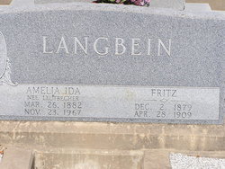 Frederick “Fritz” Langbein 