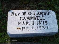 Rev William George Lawson Campbell 