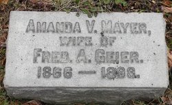 Amanda Virginia <I>Mayer</I> Geier 