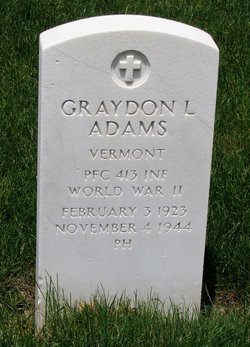 PFC Graydon Landman Adams 