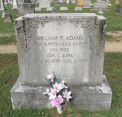 Ida Lee <I>Kirk</I> Adams 