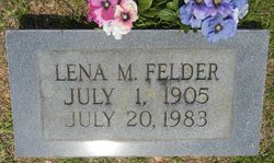 Lena <I>Mangrum</I> Felder 