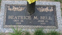 Beatrice M. <I>Evans</I> Montgomery Scott Bell 