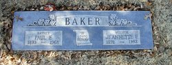 Paul Ernest Baker 