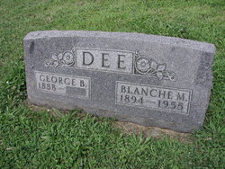 Blanche Mae <I>McElhoe</I> Dee 