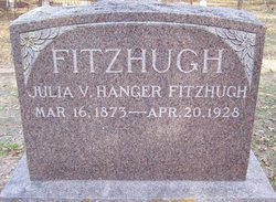 Julia V <I>Hanger</I> Fitzhugh 