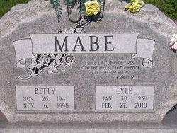 Betty Lee <I>Brown</I> Mabe 