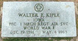 Walter E. Kiple 