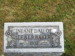 Infant daughter Baker 