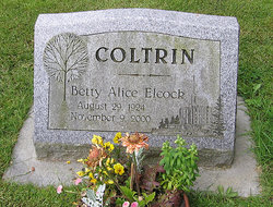 Betty Alice <I>Elcock</I> Coltrin 