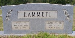 Loyace <I>Sledge</I> Hammett 