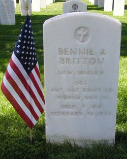 Sgt Benjamin Alexius “Bennie” Britton 