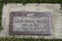 Edith Marie Blood 