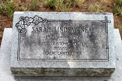 Sarah Ann <I>Lindsay</I> Neal 