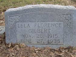 Lela Florence Gilbert 