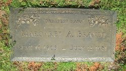 Margaret Alice <I>Richardson</I> Brandt 