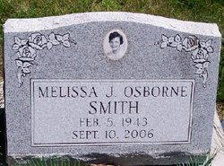 Melissa Jane <I>Osborne</I> Smith 