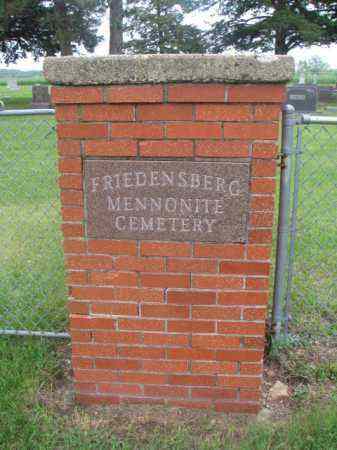 Friedensberg Mennonite Cemetery