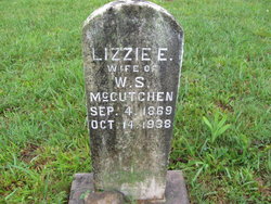 Lizzie <I>McClain</I> McCutchen 