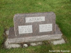 Alta P <I>Williams</I> Adams 