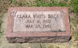 Clara <I>White</I> Beck 