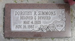 Dorothy <I>Ritchie</I> Simmons 