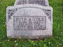 Ruth A. <I>Newman</I> Cole 