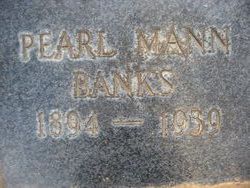 Sarah Pearl <I>Mann</I> Banks 