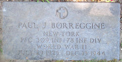 Pfc. Paul J. Borreggine 