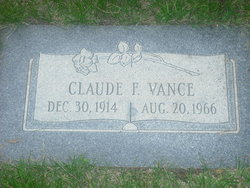 Claude Franklin Vance 