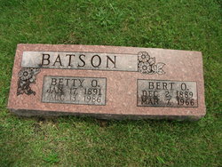 Betty O. <I>Williams</I> Batson 
