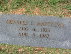 Charles George Matthews 