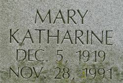 Mary Katharine <I>Steele</I> Irvin 