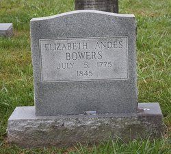 Elizabeth <I>Andes</I> Bowers 