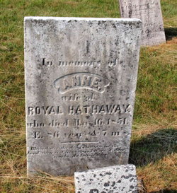 Anne <I>Wing</I> Hathaway 