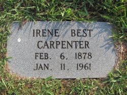 Margaret Irene <I>Best</I> Carpenter 