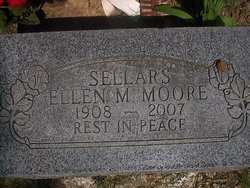 Ellen Melon <I>Moore</I> Sellars 