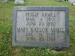 Mary <I>Kaylor</I> Armel 