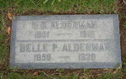 Belle Caroline <I>Price</I> Alderman 